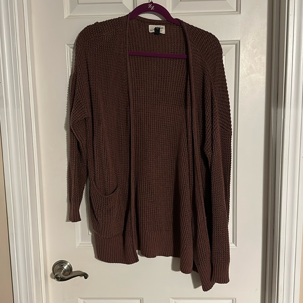 Brown NWOT cardigan